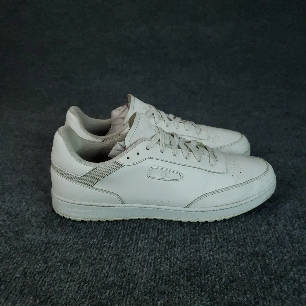 Oliver Cabell Shoes Mens Size 10‎ White Leather Low Top Casual Comfort Sneakers